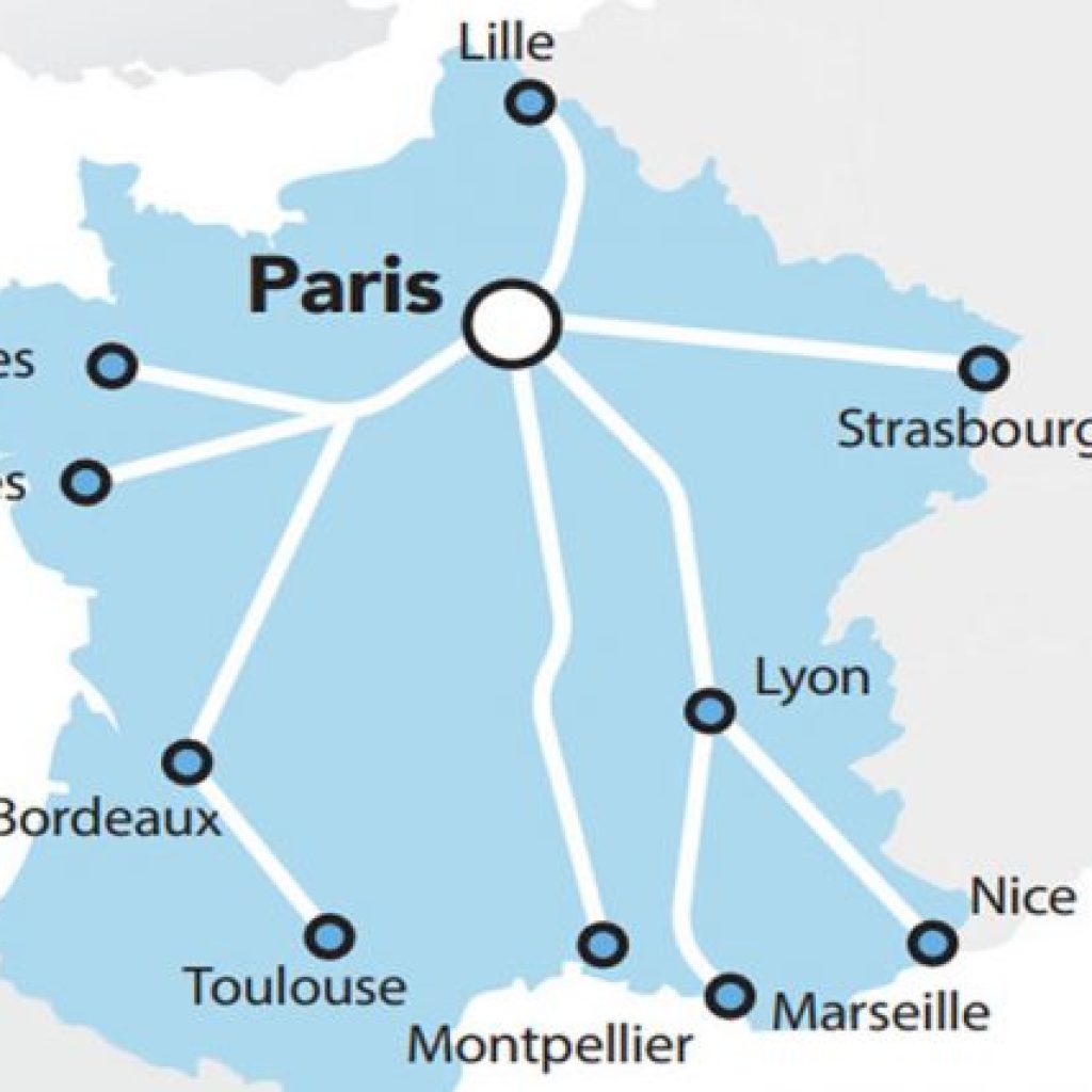 France Train Map